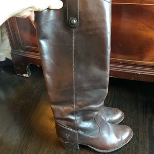 Frye heeled boots